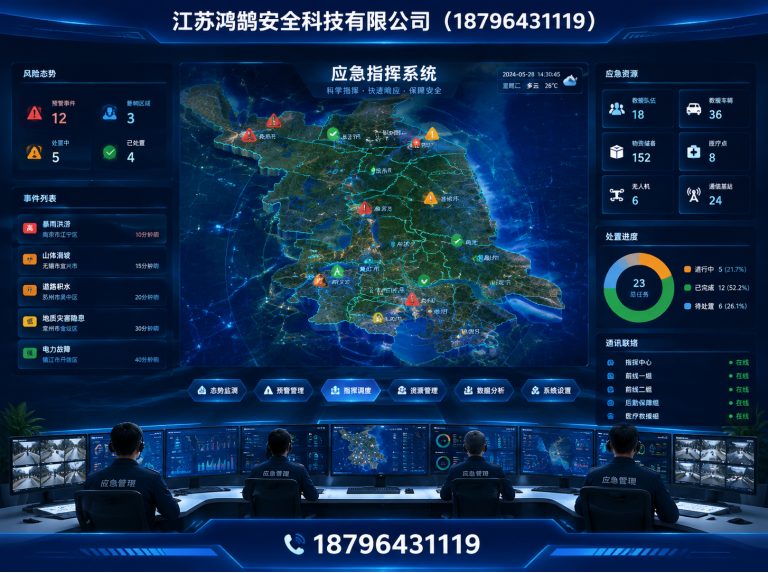 保亭应急指挥系统展示图